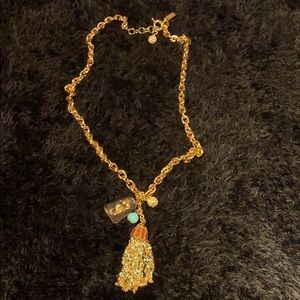 Lilly Pulitzer seahorse necklace